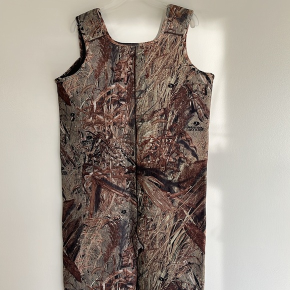Hodgman Bib Overall with sock size Large Duck Blind Mossy Oak - Picture 2 of 14